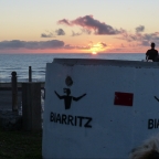 Tu parles francais? Oder wie man in Biarritz sein Fahrrad die Berge rauf schiebt